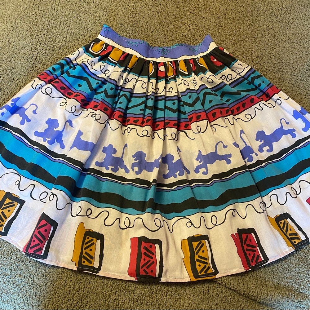 Disney Lion King Vintage Bed Sheet Skirt